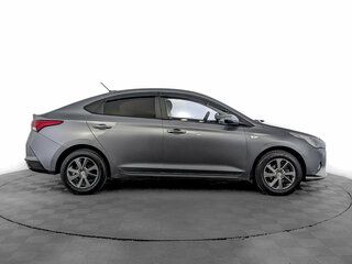 2020 Hyundai Solaris II Рестайлинг, серый, 1495000 рублей, вид 4