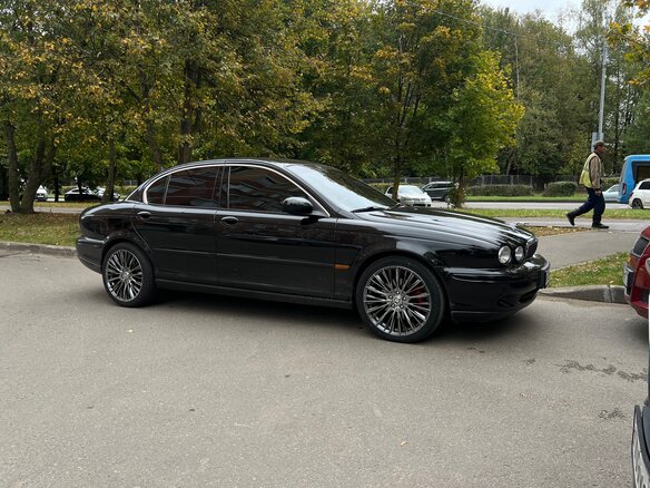 2002 Jaguar X-Type I, чёрный, 1200000 рублей - вид 26
