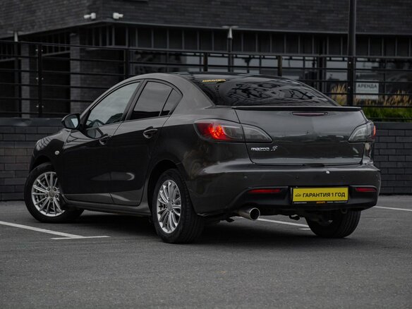 2009 Mazda 3 II (BL), серый, 810000 рублей - вид 1