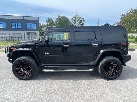 2004 Hummer H2 I, чёрный, 2150000 рублей - вид 5