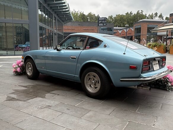 1977 Datsun 280Z 4-speed, голубой, 6300000 рублей - вид 1