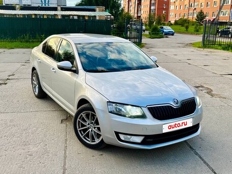 2014 Skoda Octavia III (A7), серебристый, 875000 рублей, вид 1