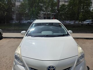 2013 Toyota Prius Alpha I (ZVW40/41), белый, 1250000 рублей, вид 2