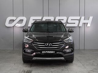 2017 Hyundai Santa Fe III Рестайлинг, коричневый, 1999000 рублей, вид 3
