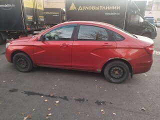 2017 Lada (ВАЗ) Vesta I, красный, 600000 рублей, вид 5