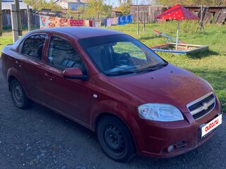 2008 Chevrolet Aveo I Рестайлинг, красный, 315000 рублей, вид 3