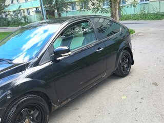 2009 Ford Focus II Рестайлинг, чёрный, 430000 рублей, вид 3