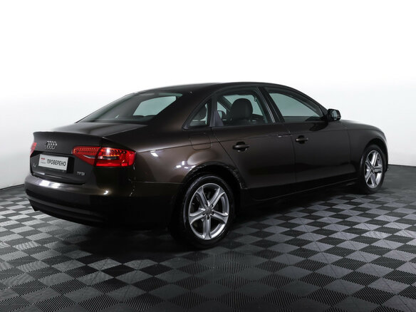 2014 Audi A4 IV (B8) Рестайлинг, коричневый, 1414000 рублей - вид 4