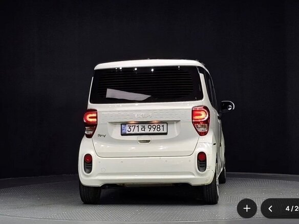 2022 Kia Ray I Рестайлинг, бежевый, 963000 рублей - вид 3
