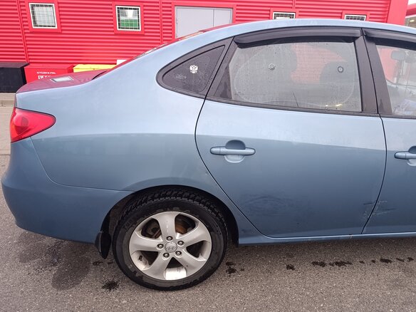 2008 Hyundai Elantra IV (HD), серый - вид 3
