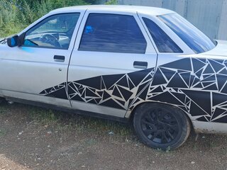 2005 Lada (ВАЗ) 2110, серебристый, 100000 рублей, вид 3