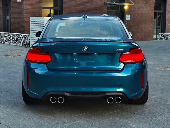 2018 BMW M2 F87 Рестайлинг, голубой, 3790000 рублей - вид 4