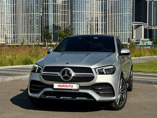 2020 Mercedes-Benz GLE Coupe 400 d II (C167), серебристый, 6300000 рублей, вид 2