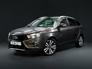 2018 Lada (ВАЗ) Vesta SW Cross I, коричневый, 1420000 рублей, вид 3