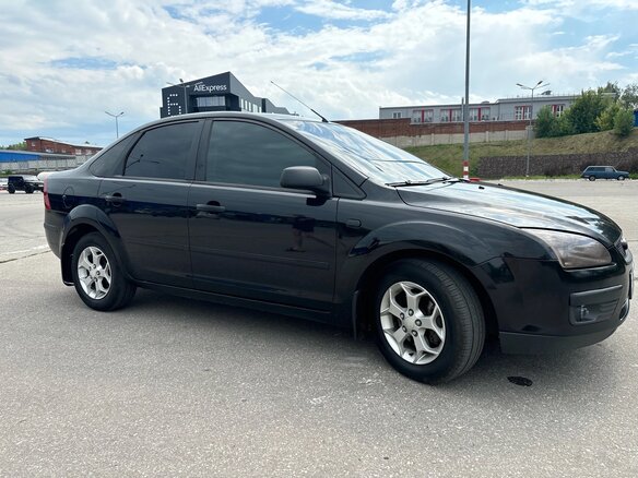 2006 Ford Focus II, чёрный, 400000 рублей - вид 3