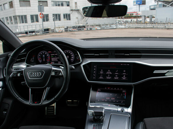 2018 Audi A7 55 TFSI II (4K), синий, 4549000 рублей - вид 14