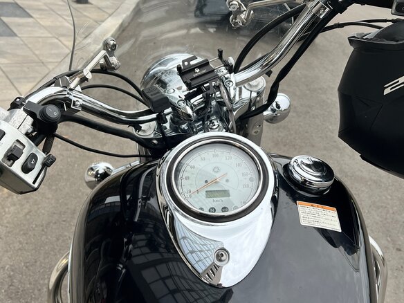 2008 Yamaha XVS1100, чёрный, 680000 рублей - вид 5