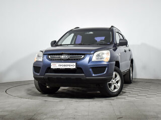 2009 Kia Sportage II Рестайлинг, синий, 445000 рублей, вид 1