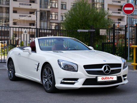 2014 Mercedes-Benz SL-Класс 400 VI (R231), белый, 5000000 рублей, вид 2