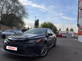 2018 Toyota Camry US Market VIII (XV70), чёрный, 1900000 рублей, вид 4