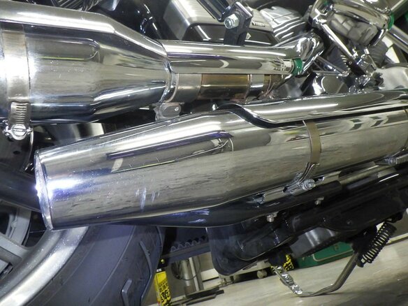 2008 Harley-Davidson Dyna Super Glide, серебристый, 777000 рублей - вид 9
