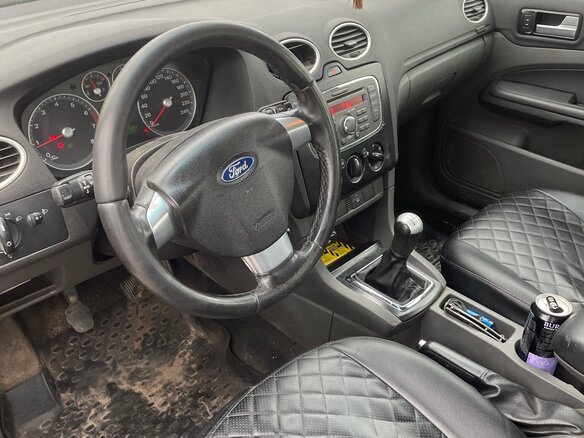 2006 Ford Focus II, чёрный, 180000 рублей - вид 6