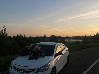 2016 Hyundai Solaris I Рестайлинг, белый, 450000 рублей, вид 1