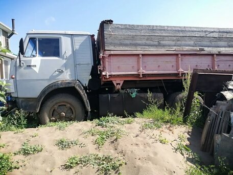 1992 КамАЗ 55102, белый, 1300000 рублей, вид 4