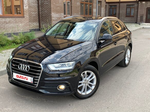 2013 Audi Q3 I (8U), чёрный