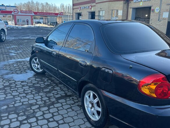 2008 Kia Spectra I Рестайлинг 2, чёрный, 225000 рублей - вид 5