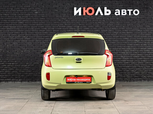 2011 Kia Picanto II, зелёный, 750000 рублей - вид 4