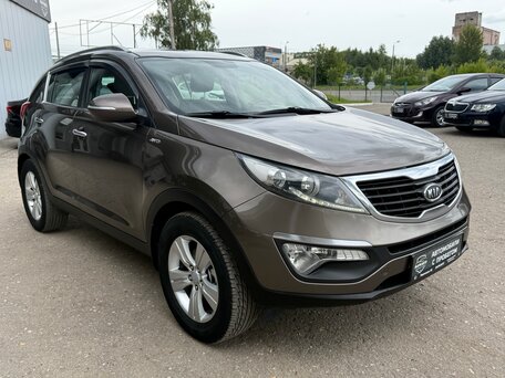 2011 Kia Sportage III, коричневый, 1235000 рублей, вид 4