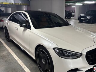 2022 Mercedes-Benz S-Класс 400 d Long 4MATIC VII (W223), белый, 13335663 рублей, вид 1