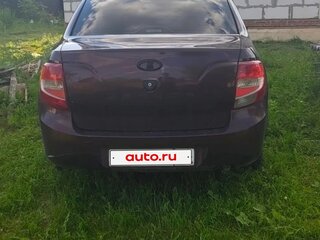 2013 Lada (ВАЗ) Granta I, пурпурный, 375000 рублей, вид 3