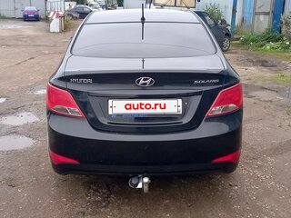 2014 Hyundai Solaris I Рестайлинг, чёрный, 700000 рублей, вид 4