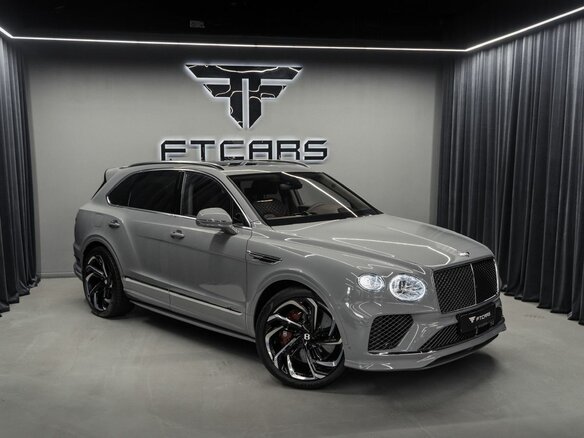 2022 Bentley Bentayga Speed I Рестайлинг, серый, 48760000 рублей - вид 2