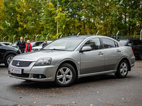 2008 Mitsubishi Galant IX Рестайлинг 2, серебристый, 450000 рублей, вид 1