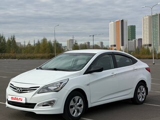 2016 Hyundai Solaris I Рестайлинг, белый, 795000 рублей, вид 1