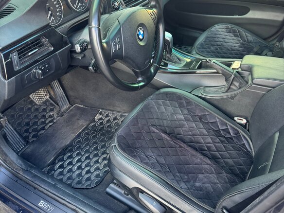 2007 BMW 3 серии 320i V (E90/E91/E92/E93), синий - вид 7