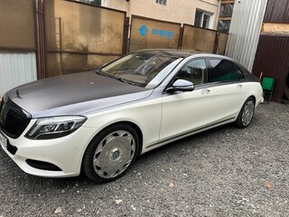 2016 Mercedes-Benz Maybach S-Класс 500 I (X222), серый, 3790000 рублей, вид 4