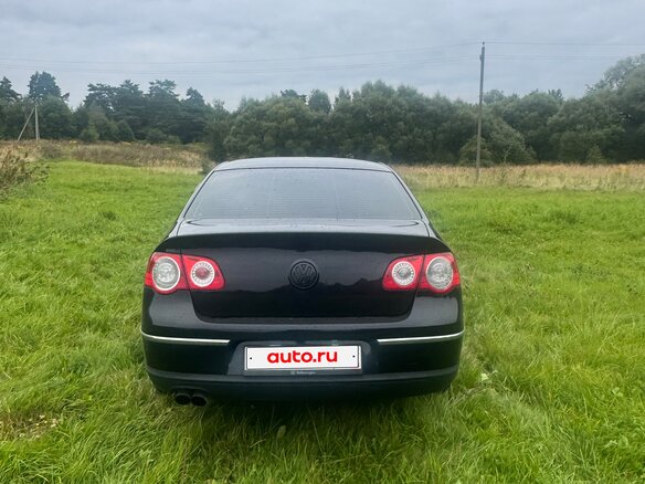 2008 Volkswagen Passat B6, чёрный - вид 5