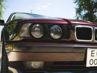 1995 BMW 5 серии 520i III (E34), пурпурный, 1700000 рублей, вид 5