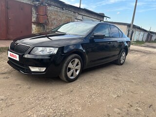 2014 Skoda Octavia III (A7), чёрный, 1195000 рублей, вид 1