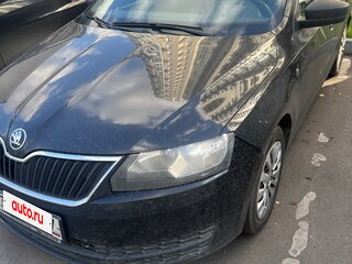 2017 Skoda Rapid I, чёрный, 750000 рублей, вид 4