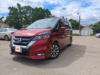 2016 Nissan Serena S-Hybrid V (C27), красный, 1699000 рублей, вид 2