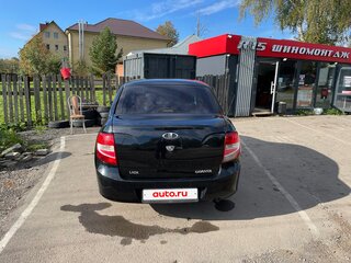 2014 Lada (ВАЗ) Granta I, чёрный, 280000 рублей, вид 4