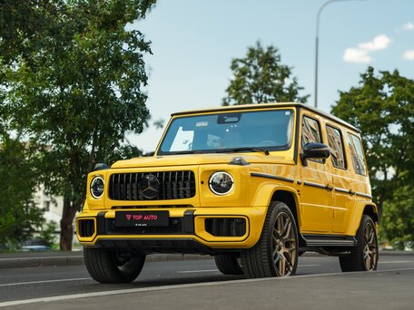2026 Mercedes-Benz G-Класс AMG 63 AMG II (W465) Рестайлинг, жёлтый, 31900000 рублей, вид 4