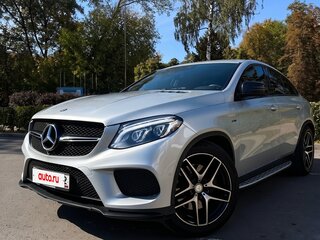2016 Mercedes-Benz GLE Coupe 450 AMG I (C292), серебристый, 3690000 рублей, вид 1