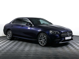 2021 Mercedes-Benz E-Класс 200 V (W213, S213, C238) Рестайлинг, синий, 4219331 рублей, вид 3
