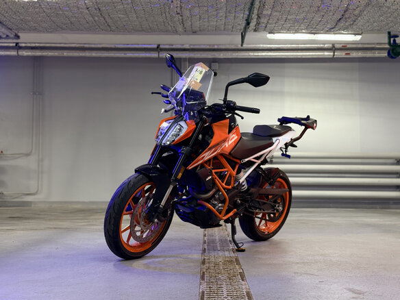 2021 KTM 390 Duke, оранжевый, 450000 рублей - вид 6